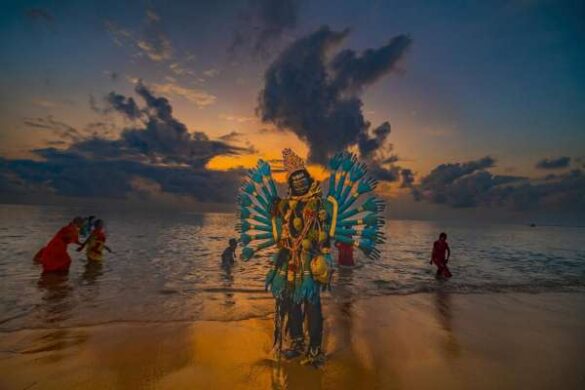 Achintya Murthy (India) – Kulasai Kali sunrise…