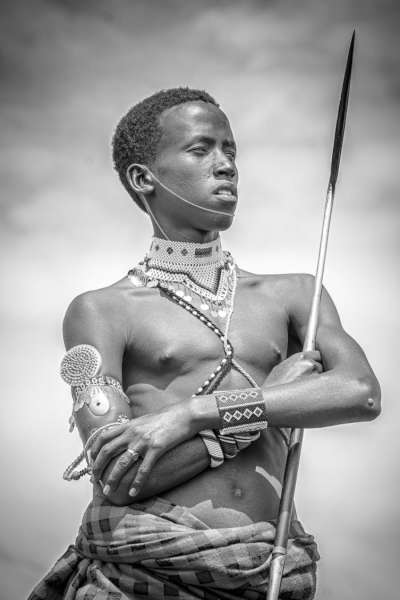 Alfons Casale Turu (Spain) – A Samburu man with a…