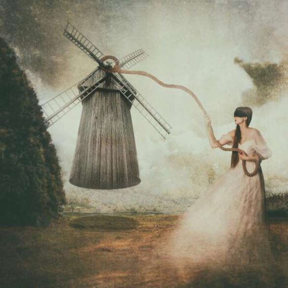 IAAP Honorable Mention E-Certificate – Elżbieta Wenda (Poland) – Bird on a Wire