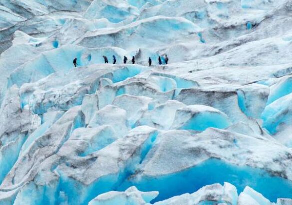 Lubica Kremenova (Slovakia) – On the glacier